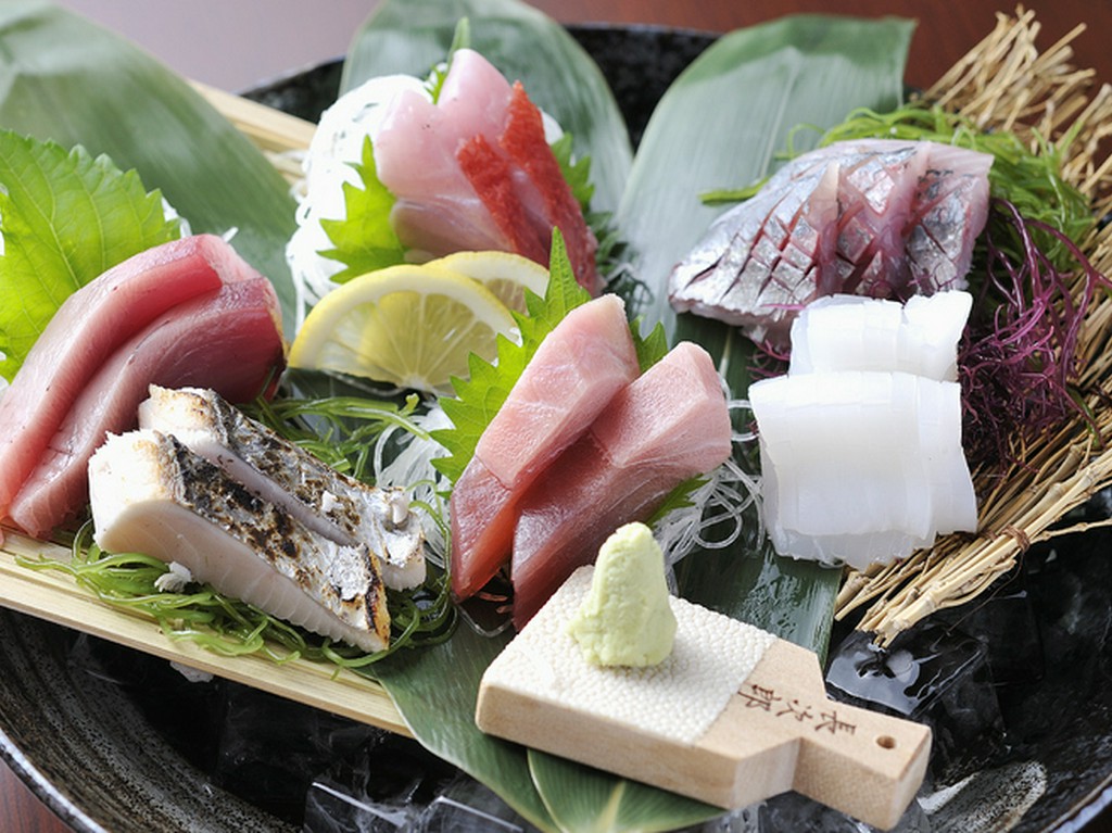 相模湾の選りすぐりの海の幸を堪能！　『刺身の盛り合わせ』