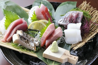 相模湾の選りすぐりの海の幸を堪能！　『刺身の盛り合わせ』