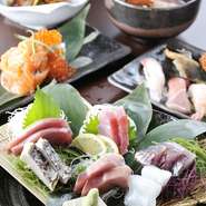 お寿司や活魚というカテゴリ－だけを全面に打ち出すのではなく、もっと気軽に、「旬の美味しい料理を楽しめるお店」をコンセプトにメニューを充実させていきたいですね。今後は肉料理なども増やすつもりです。