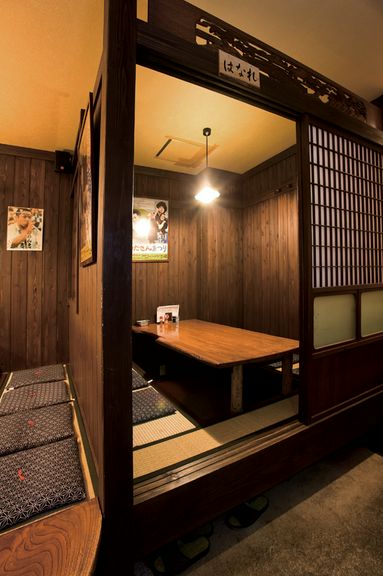 周りに気兼ねすることなく楽しめる「はなれの個室」