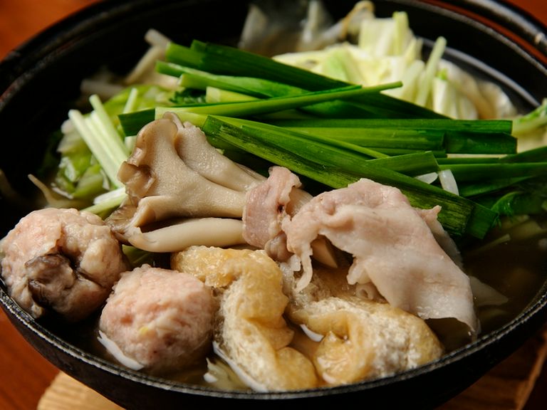 鶏からでとったスープがおいしさ満点の『ミニ塩チャンコ』