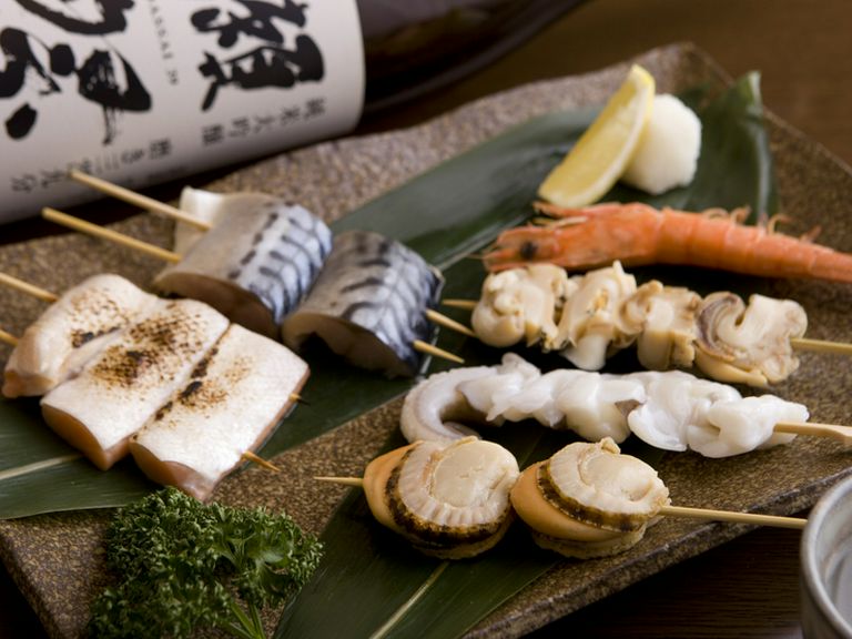 新鮮な旬の魚介や、上州のブランド肉にこだわっているお店