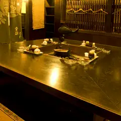 心が和む古民家調の店内