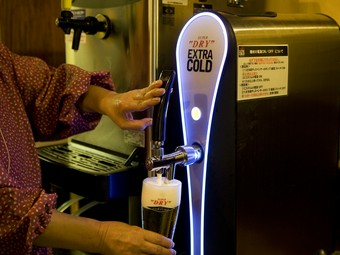 最新のビールサーバーを導入