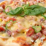 ちょっと厚めのナポリ風『おまかせPIZZA』