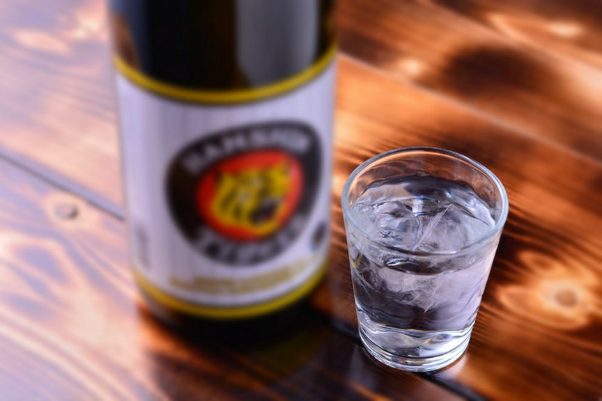 釧路の地酒やかめ入り焼酎など、お酒の種類が豊富