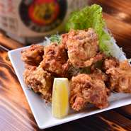 漬けだれにこだわりのにんにくと生姜を使用『釧路名物ザンギ』