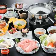 黒毛和牛しゃぶしゃぶ御膳【前日まで要予約】