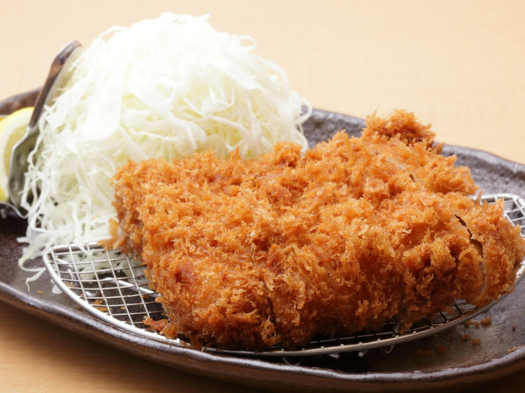 キメが細かくて、あっさりとした『上ヒレカツ定食』