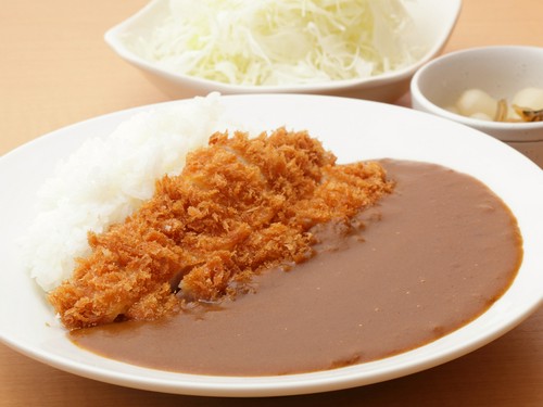 ボリューム満点『カツカレー』