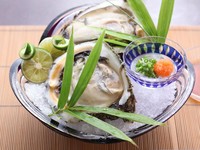 能登の牡蠣（二人前）　※料理は一例。季節ごとに変更。要予約。