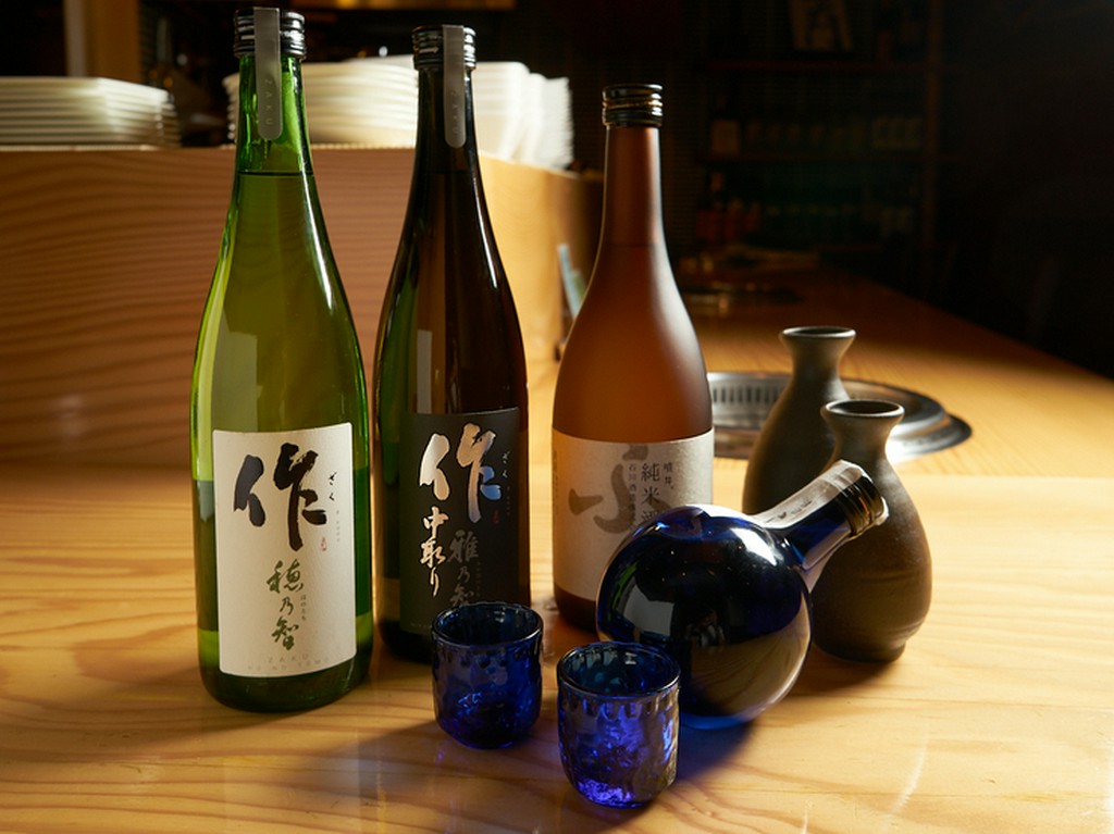 塩・胡椒でさっぱりと。プレミアムな時間にふさわしい冷酒