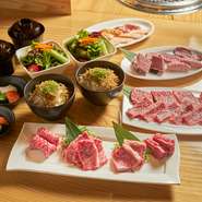 松阪牛専門店ならではの希少部位をご堪能いただけます。
詳細はコースページをご覧ください。