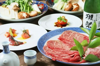 千屋牛すき焼き 雅コース