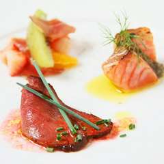 見た目でも心が躍る日替わりのこだわり前菜