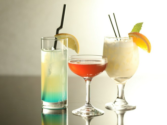 カクテルにこだわっている