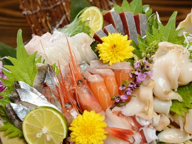 旬の味覚が味わえる「和びさびコース4500円」はオススメです！