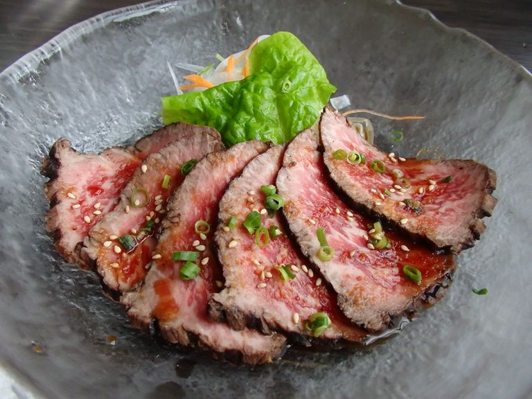 飛騨牛のローストビーフ