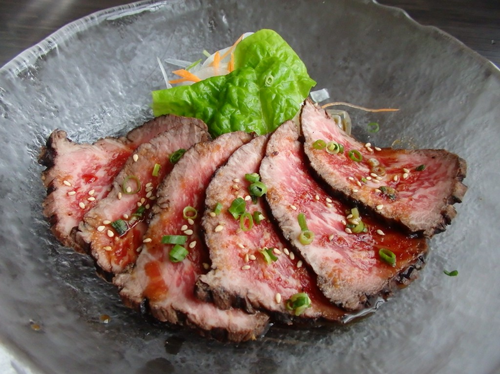 飛騨牛のローストビーフ