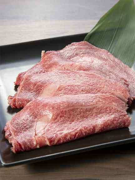 風味豊かな大判ロース！　『焼きしゃぶ上ロース』