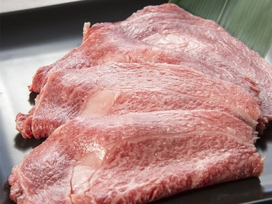 風味豊かな大判ロース！　『焼きしゃぶ上ロース』