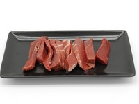 心臓。脂身が少なく、クセのないサクサクとした食感。