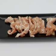 首肉。身が締まっていて非常に食感がよくジューシー。