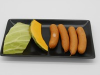 皮はパリパリで中はジューシー。