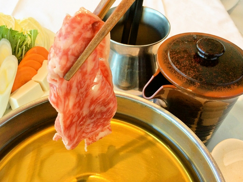 A5ランク黒毛和牛　『塩ダシしゃぶしゃぶ』