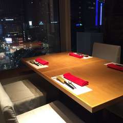 銀座の夜景＆ライトアップの東京タワーを一望！4名半個室席