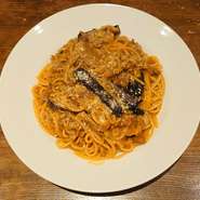 牛肉と茄子のボロネーゼ