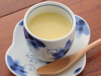 初夏を感じるトウモロコシのスープ。