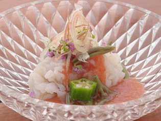 旬の食材をふんだんに使用