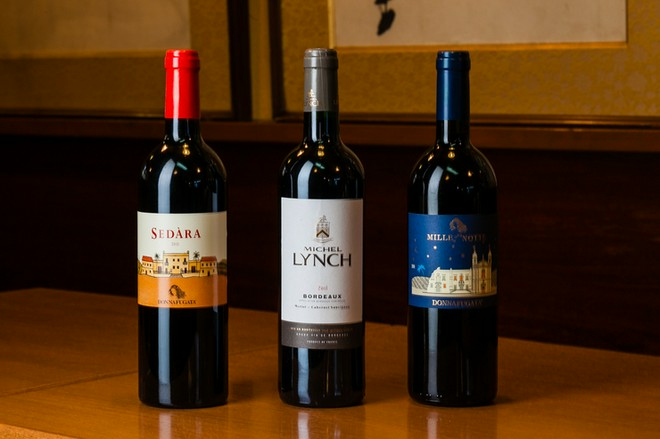 ワインにこだわっている