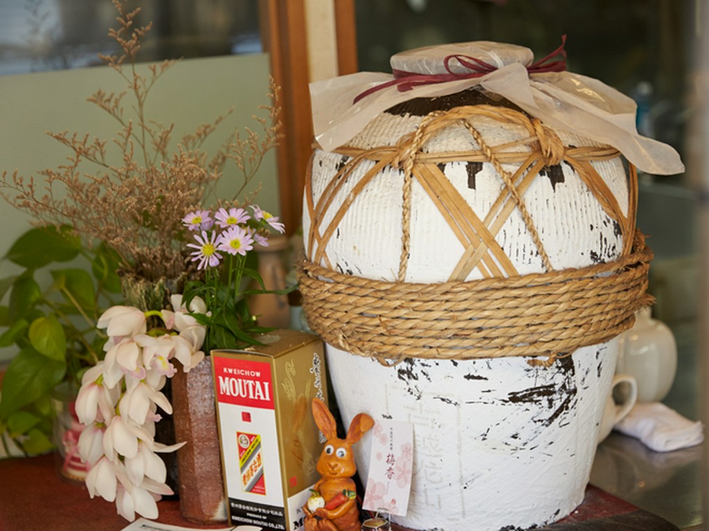 四川料理によく合う中国酒も各種ラインナップ