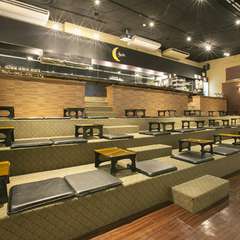 大人数の席にオススメ！　開放感あふれる個室