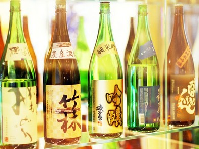 和食のお供によく合う選りすぐりの銘酒がずらり