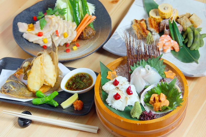 創作和食のコースを囲みながら、大人の女子会はいかが