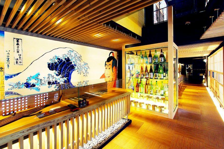 しっとりとした和の空間が心安らぐ雰囲気を演出