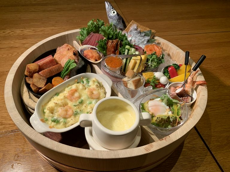田町名物&#8252;ファミリーおけセット