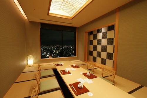 接待や結納に適した、ゆったりと過ごせる個室