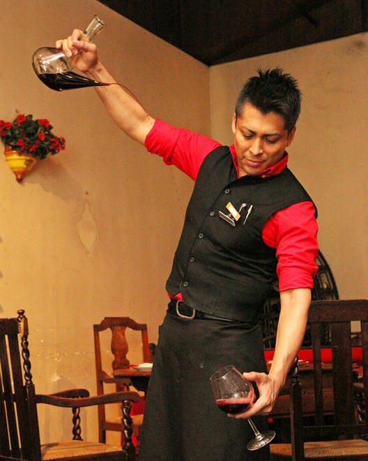 ワインにこだわっている