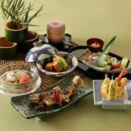 岡山県の北部に位置する「真庭市」「新庄村」とコラボレーションした御膳。
味わい深さが特徴の卵「あさひの輝き」を使用した茶碗蒸しなど、真庭の美味しい食材と発酵食品との掛け合いもお楽しみください。