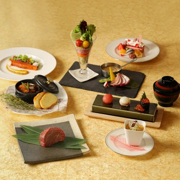 【平日限定】お寿司とお肉の贅沢鉄板ランチ　～彩～