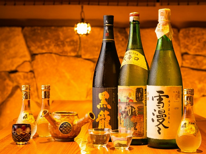 日本酒にこだわっている