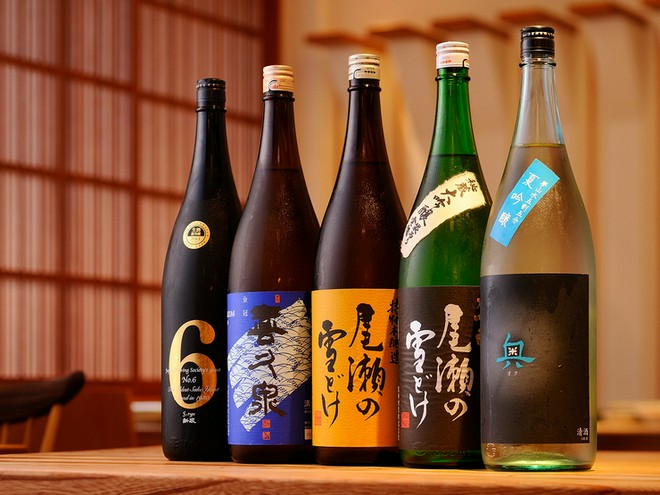 日本酒にこだわっている