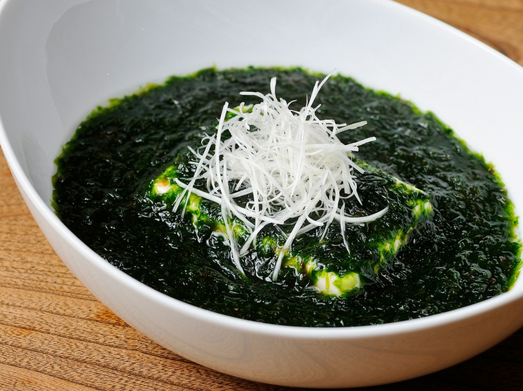 磯の香りがたまらない『青海苔豆腐』
