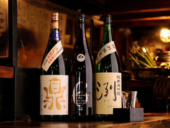 日本酒にこだわっている
