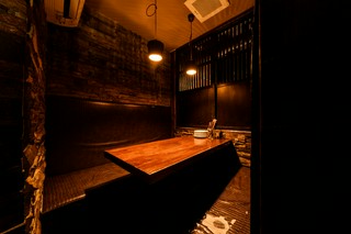 個室でゆったりと