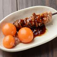 ちょうちんと合わせた、料理人創作の一品『縁結び』